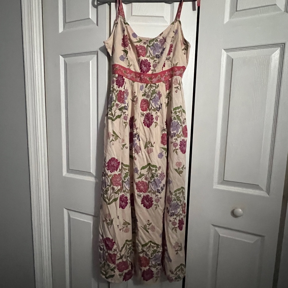 Floral Print Maxi Dress